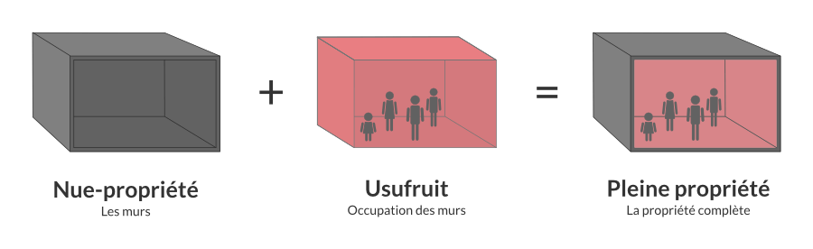 Quelles différences entre l’usufruit, la pleine propriété et la nue-propriété ?